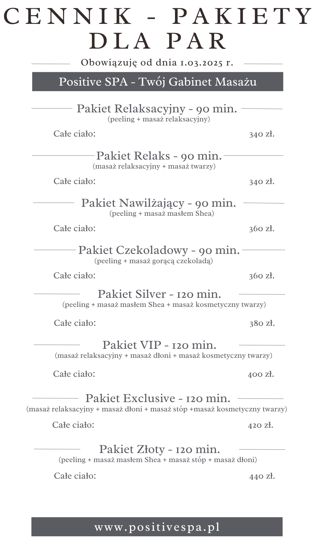 Kopia – Kopia – Kopia – White And Black Simple minimalist Beauty Salon Price List